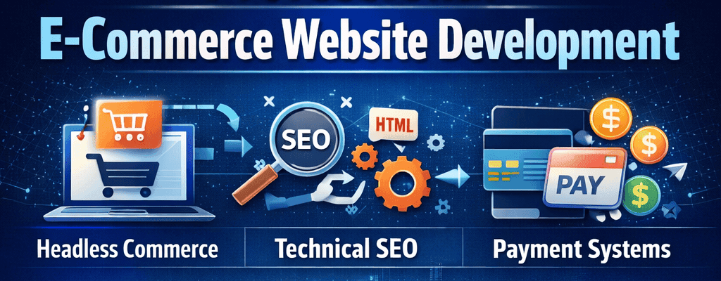E-commerce Website Development: Complete Technical Guide to High-Converting Stores