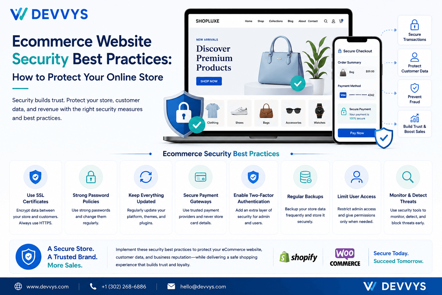 Ecommerce Website Security Best Practices: How to Protect Your Online Store