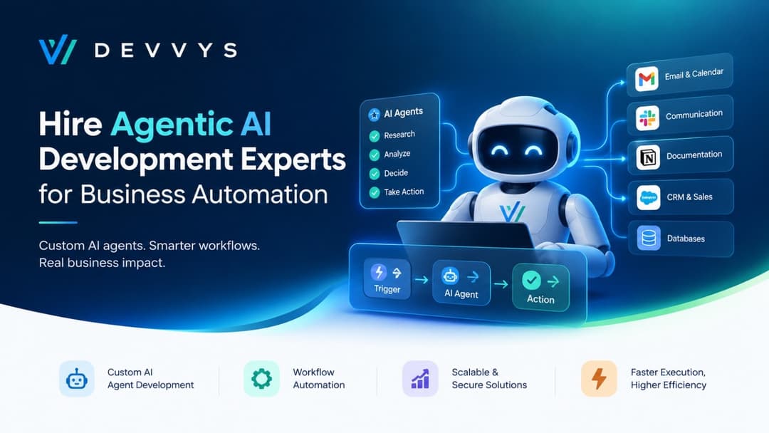 Step 73 - Hire Agentic AI Development Experts for Business Automation | Devvys
